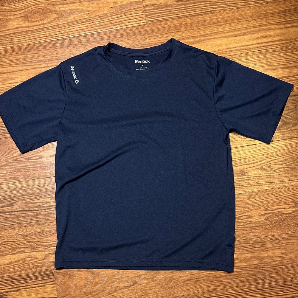 Reebok Men’s Navy Blue Performance T-Shirt Size M